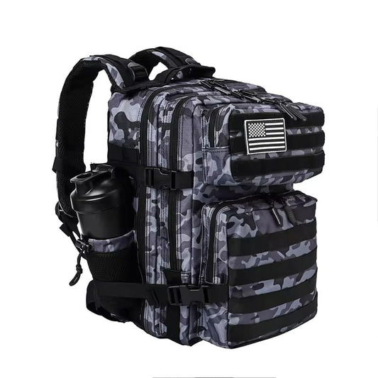 Tactical Backpack - Black and white