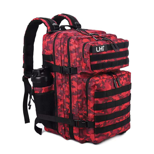 Tactical Backpack - Red/black