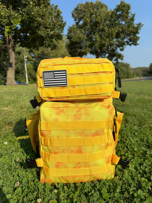 Tactical Backpack - Yellow-Orange